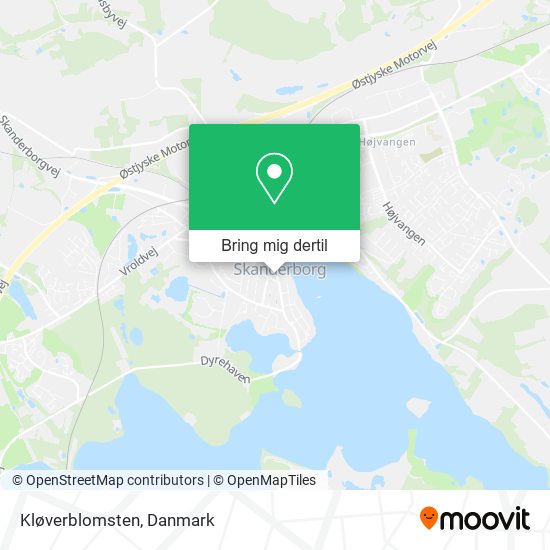 Kløverblomsten kort