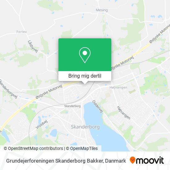 Grundejerforeningen Skanderborg Bakker kort