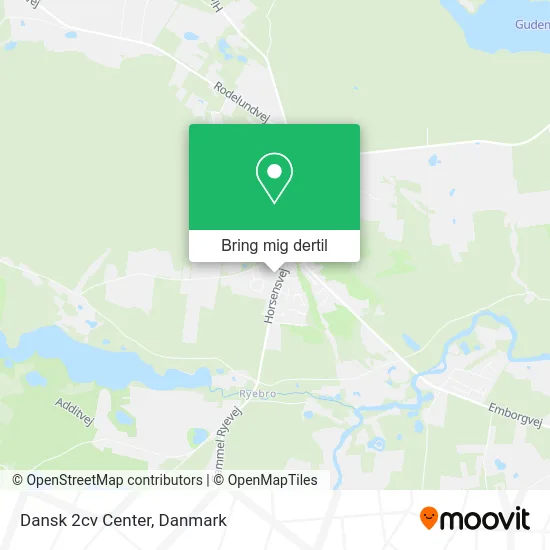 Dansk 2cv Center kort