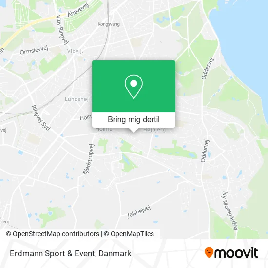 Erdmann Sport & Event kort