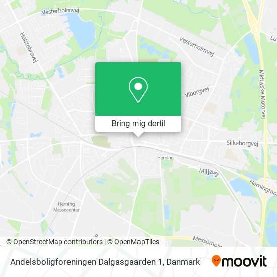 Andelsboligforeningen Dalgasgaarden 1 kort