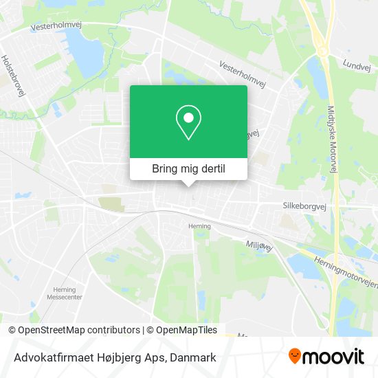 Advokatfirmaet Højbjerg Aps kort