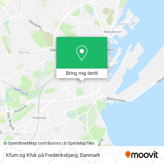 Kfum og Kfuk på Frederiksbjerg kort