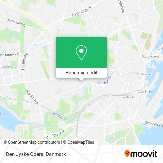 Den Jyske Opera kort