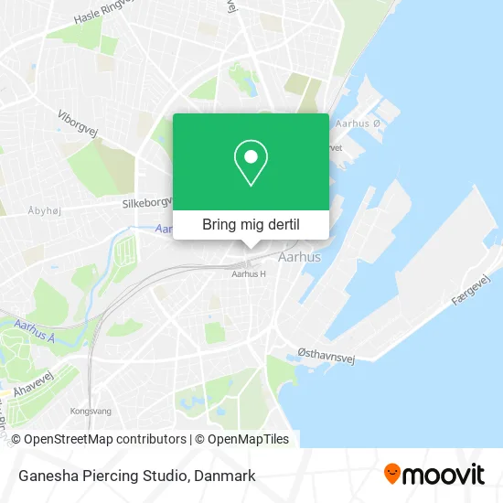 Ganesha Piercing Studio kort