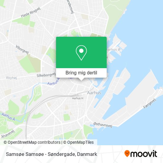 Samsøe Samsøe - Søndergade kort
