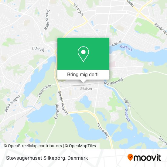 Støvsugerhuset Silkeborg kort