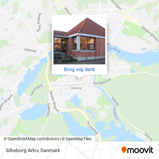 Silkeborg Arkiv kort