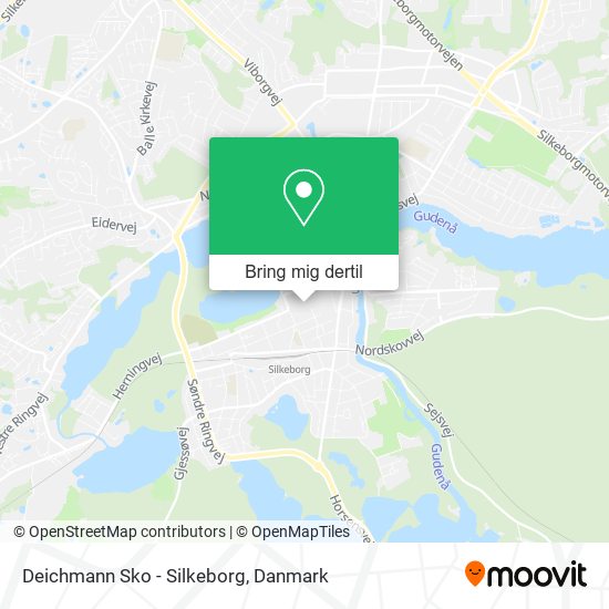 Deichmann Sko - Silkeborg kort