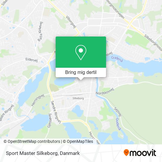 Sport Master Silkeborg kort