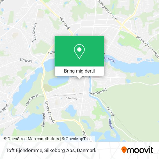 Toft Ejendomme, Silkeborg Aps kort