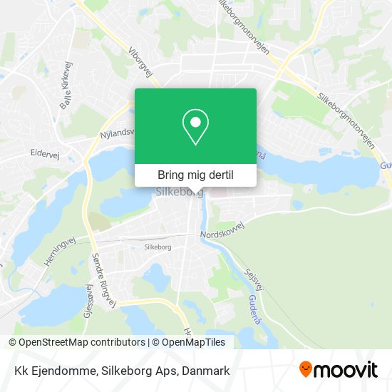 Kk Ejendomme, Silkeborg Aps kort