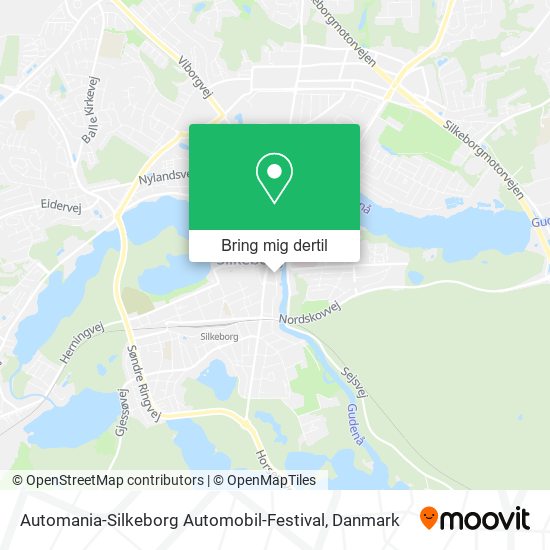 Automania-Silkeborg Automobil-Festival kort
