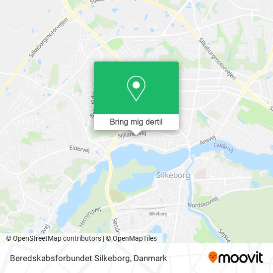 Beredskabsforbundet Silkeborg kort