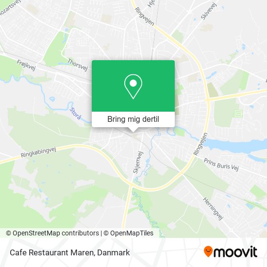 Cafe Restaurant Maren kort