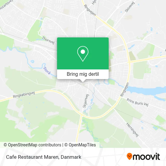 Cafe Restaurant Maren kort