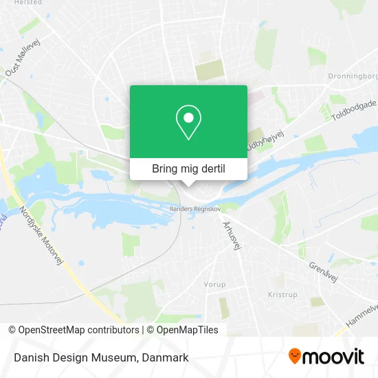 Danish Design Museum kort