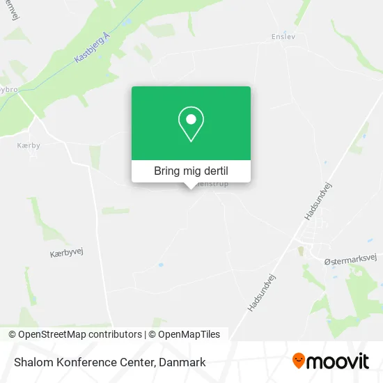 Shalom Konference Center kort