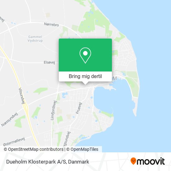 Dueholm Klosterpark A/S kort