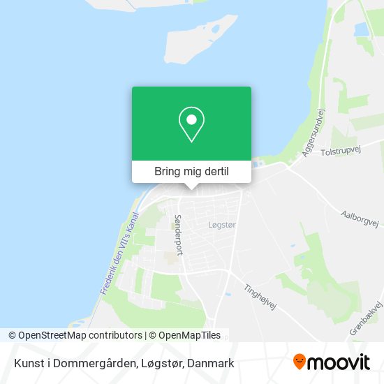 Kunst i Dommergården, Løgstør kort