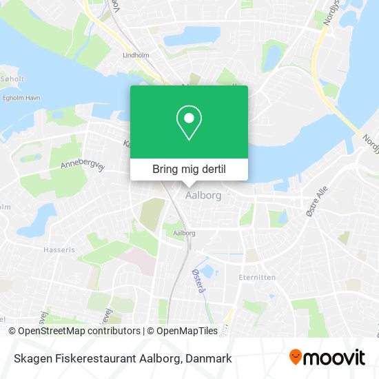 Skagen Fiskerestaurant Aalborg kort