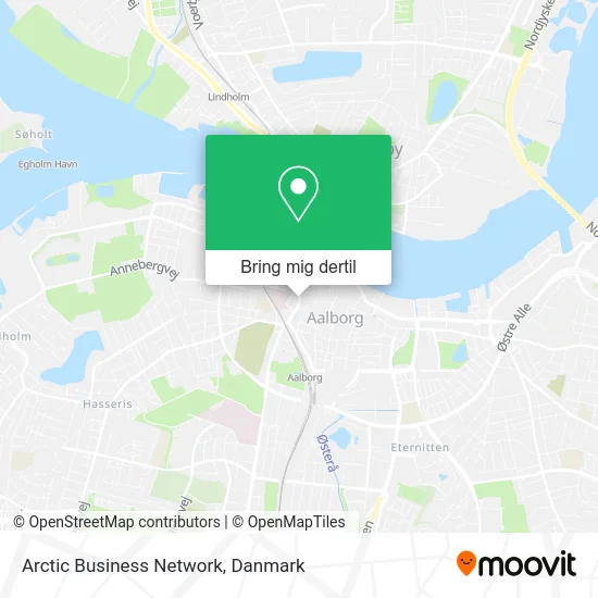 Arctic Business Network kort