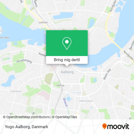 Yogo Aalborg kort