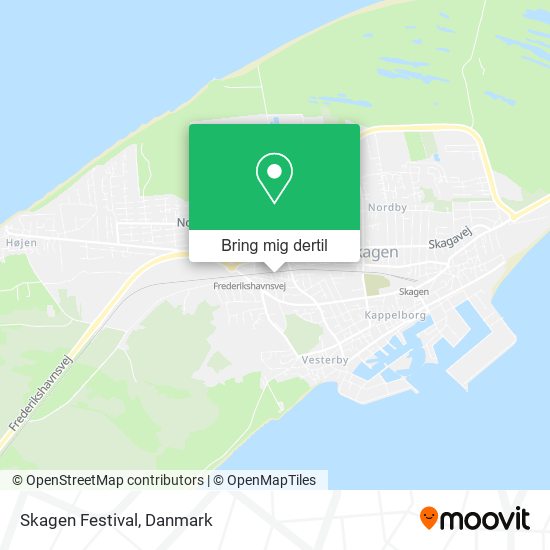 Skagen Festival kort