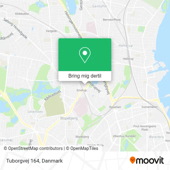 Tuborgvej 164 kort