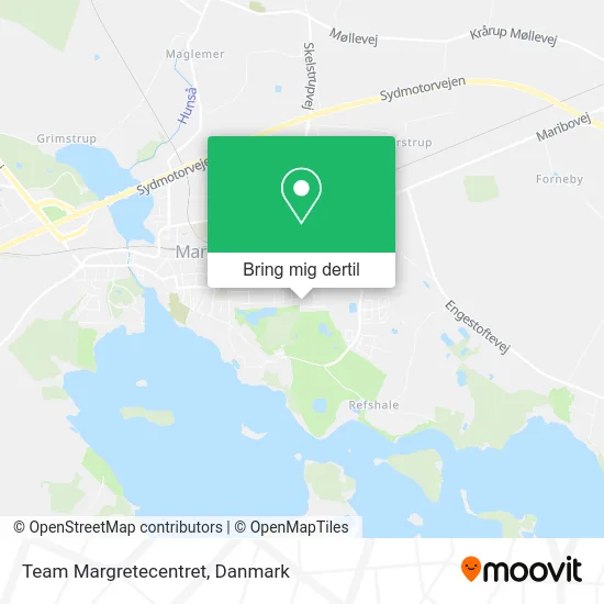 Team Margretecentret kort
