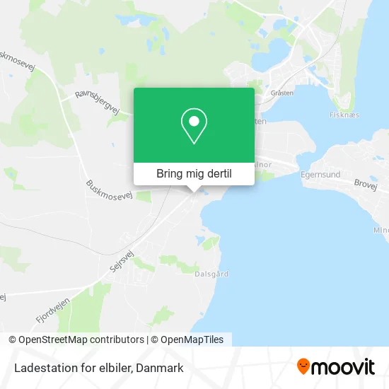 Ladestation for elbiler kort