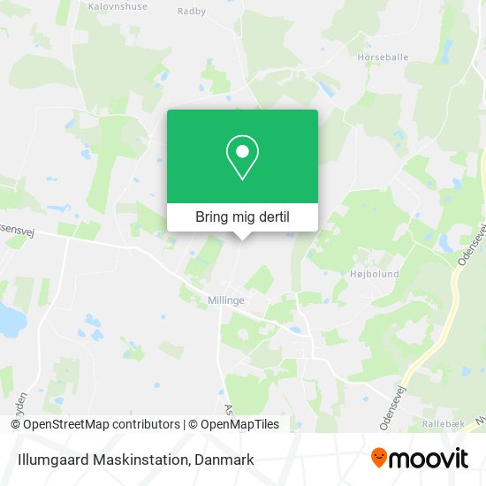 Illumgaard Maskinstation kort