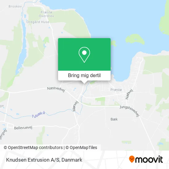 Knudsen Extrusion A/S kort