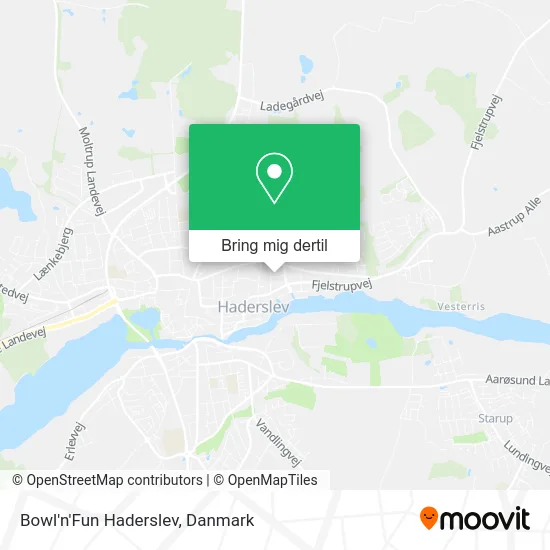 Bowl'n'Fun Haderslev kort