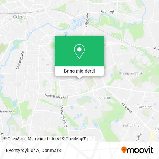Eventyrcykler A kort