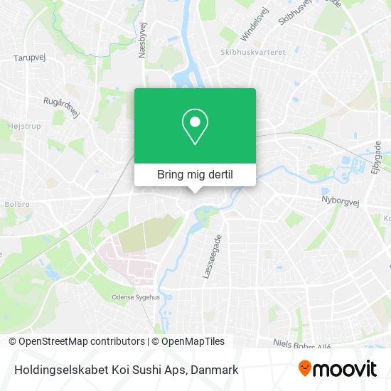 Holdingselskabet Koi Sushi Aps kort