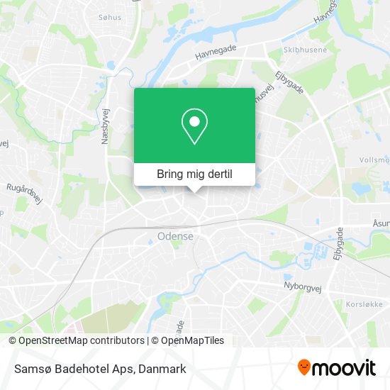 Samsø Badehotel Aps kort