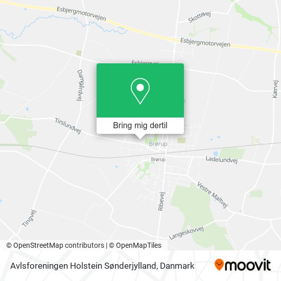 Avlsforeningen Holstein Sønderjylland kort