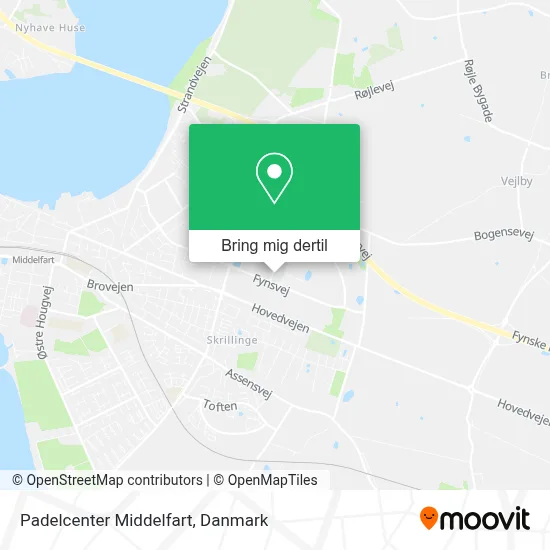 Padelcenter Middelfart kort