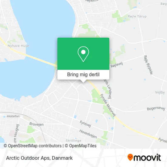 Arctic Outdoor Aps kort