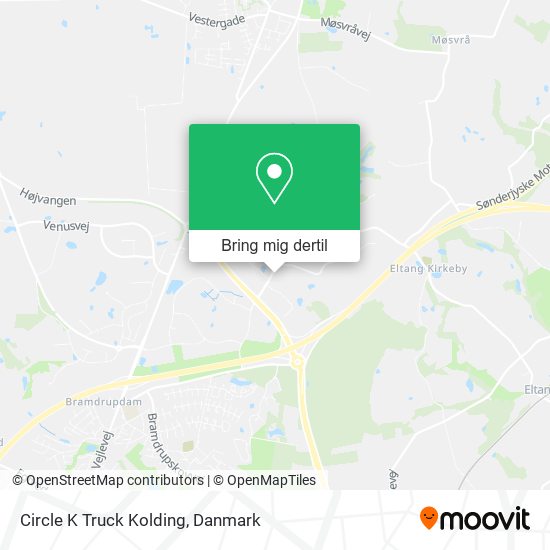 Circle K Truck Kolding kort