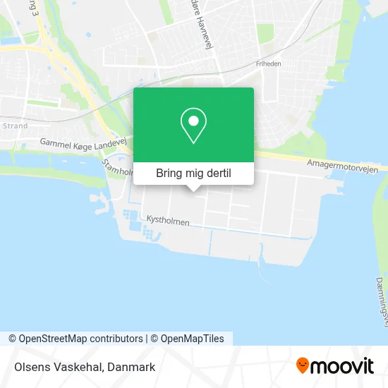 Olsens Vaskehal kort