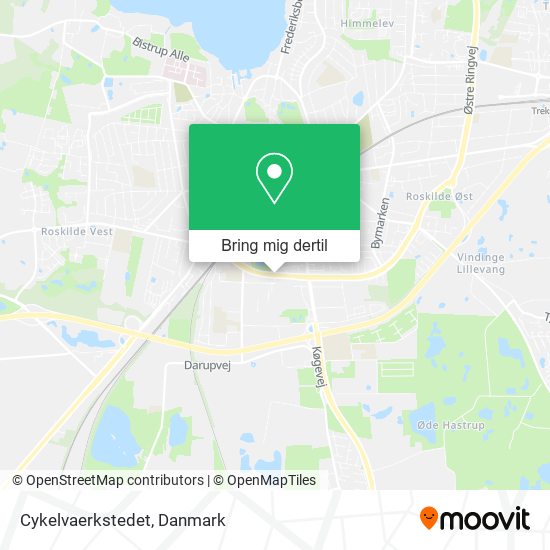 Cykelvaerkstedet kort