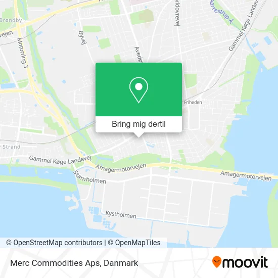 Merc Commodities Aps kort