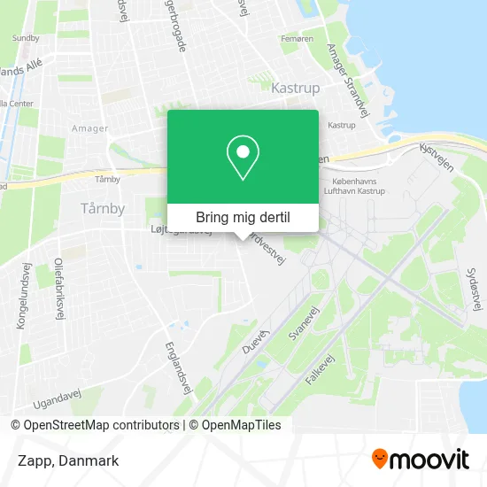 Zapp kort