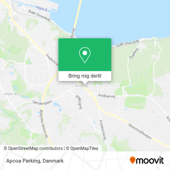 Apcoa Parking kort