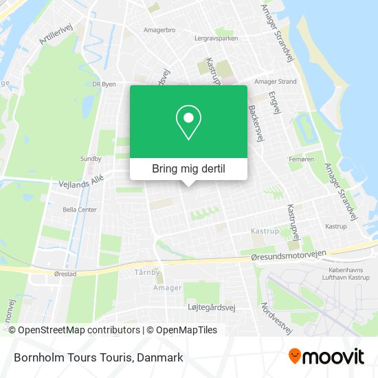 Bornholm Tours Touris kort