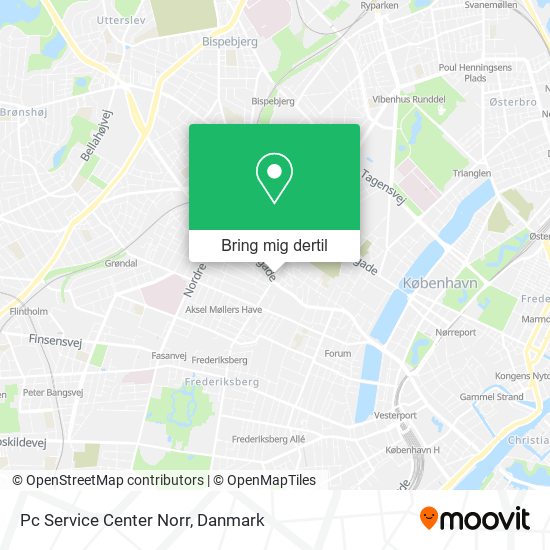 Pc Service Center Norr kort