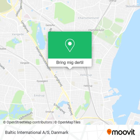 Baltic International A/S kort