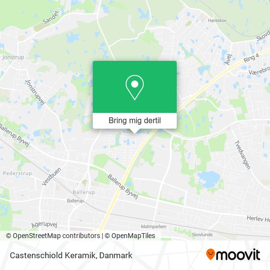 Castenschiold Keramik kort